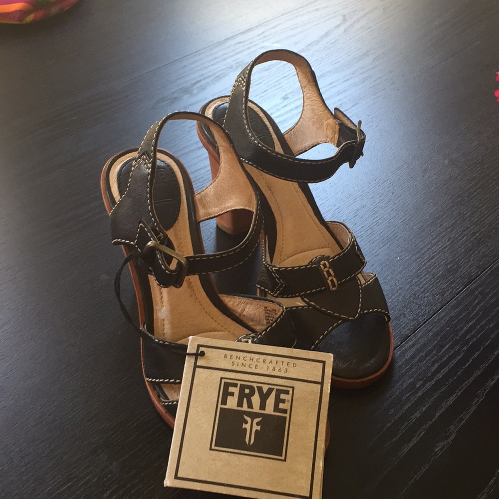 Brand new Frye black heels